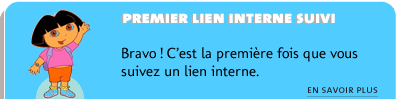 Le 30/12/11 : Suivre un lien interne