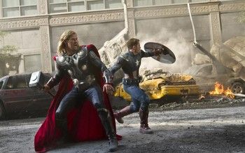 Avengers : extrait "Combat Captain America et Thor"