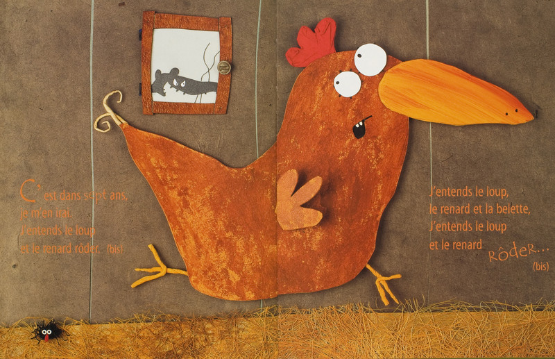 J Entends Le Loup Le Renard Et La Belette Krinein Livres