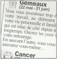 Zodiaque - Tome 3 - Le Choix du Gémeaux
