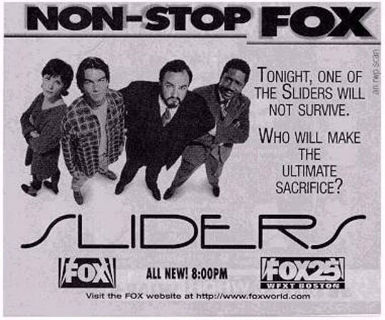 Publicité troisième saison