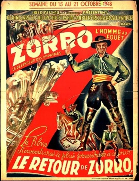 Zorro rides again