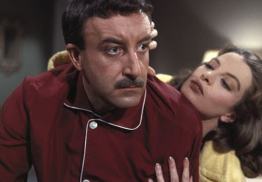 Peter Sellers et Capucine