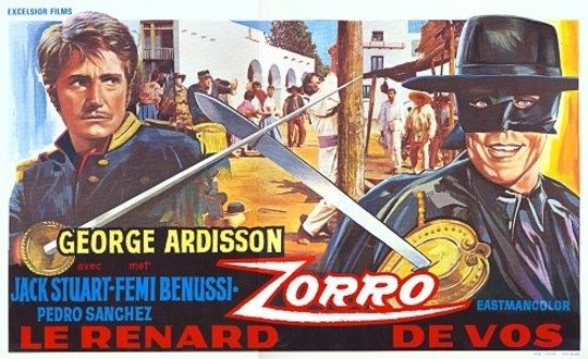 George Ardisson (!) est Zorro