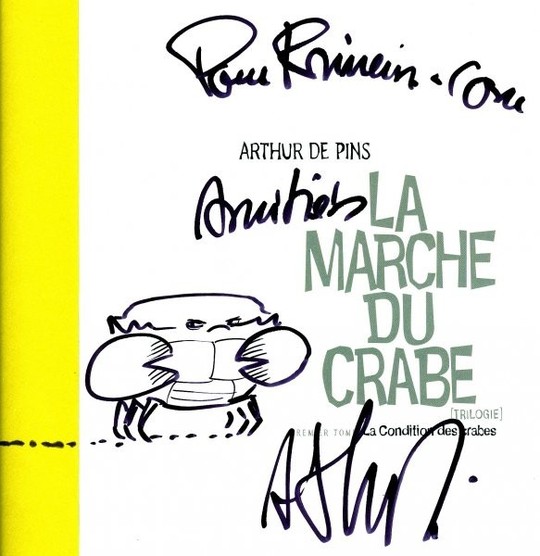 La marche du crabe - Arthur de Pins 22/12/2010
