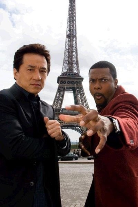 Jackie Chan et Chris Tucker à Paris