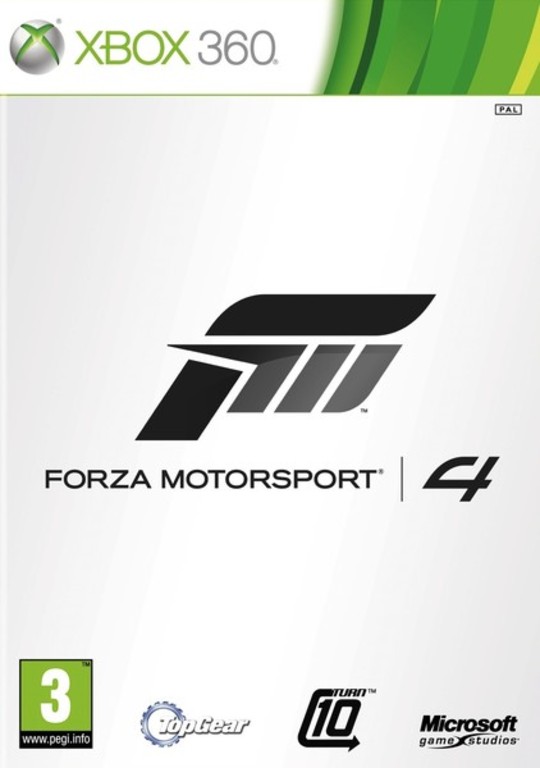 Boite Xbox 360 de Forza Motosport 4