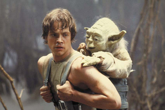 Luke et Yoda