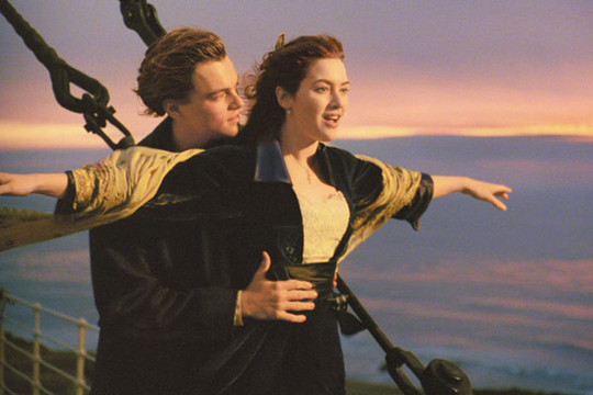 Leonardo diCaprio et Kate Winslet