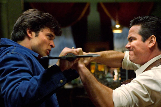 Tom Welling et Dean Cain