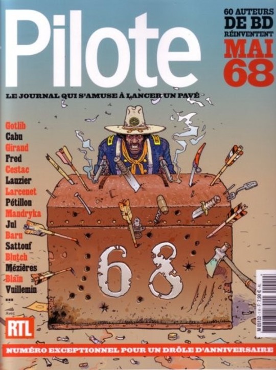 Numéro spécial mai 68 paru en 2008 (deuxième couverture)