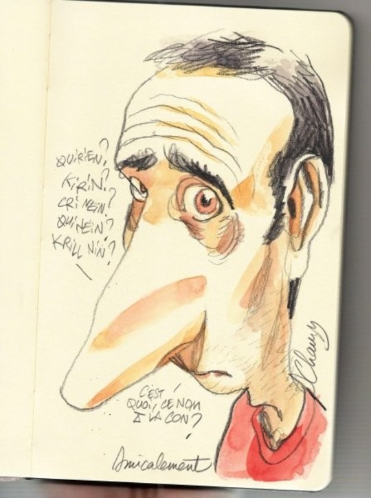Krinein Sketchbook n°2 - Petite nature - Jean-Christophe Chauzy 12/04/2008