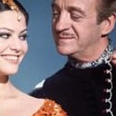 Claudia Cardinale et David Niven