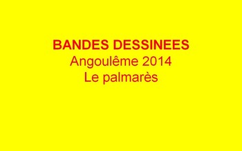 Angoulême 2014 : Le palmarès