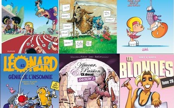 Les récentes BD d'humour