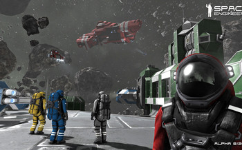 Space Engineers, le space opera sauce Minecraft