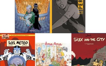 Dargaud : Ana Ana, Silex and the city, Les aventures de  Philip et Francis, La Banque, Périco