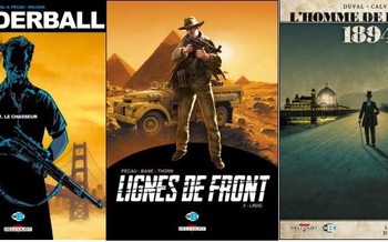 Delcourt : Homme de l’année 1894, lignes de front T3 et Wonderball T1