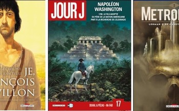Delcourt : Jour J T17, Je François Villon T2, Métropolis T2