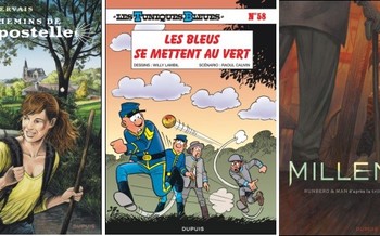 Dupuis : Millénium T4, Tuniques bleues T58 et Les chemins de Compostelle