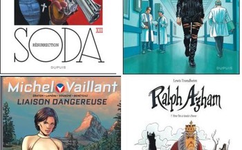 Dupuis : Michel Vaillant saison 2 T3, Soda T13, Lady S T10 et Ralph Azham T7