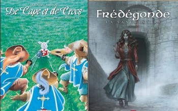 Delcourt : Frédégonde, Reine de Sang et De cape et de crocs T11