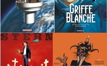 Dargaud : Antarès T6, Stern, Le magicien de Whitechapel T2, Griffe blanche T3