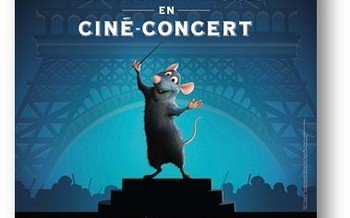 Ciné Concert Ratatouille à Paris, pour les vacances de la Toussaint