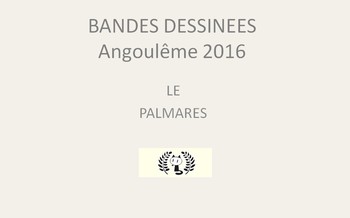 FIBD 2016 : Le Palmarès