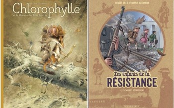 LE LOMBARD : Chlorophylle et le monstre des 3 sources,  Les enfants de la résistance T2