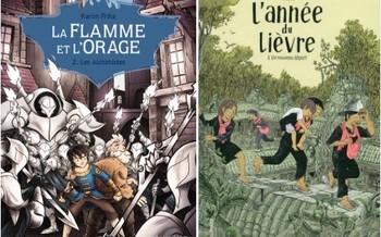 Gallimard : L’Année du lièvre T3, La Flamme et l’Orage T2