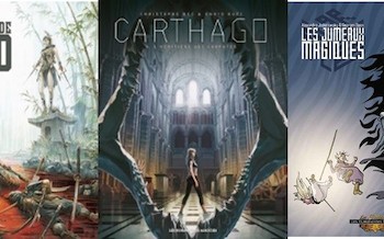 Les Humanoïdes associés : Carthago T6, Les jumeaux magiques, Le masque de Fudo T2