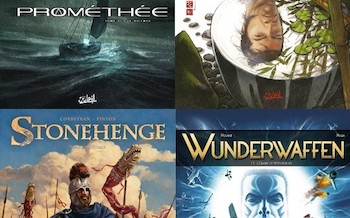 Soleil : Samuraï T11, Wunderwaffen T11, Stonehenge T2, Prométhée T15