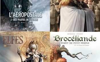 Soleil : Brocéliande, Elfes T18, Maitres inquisiteurs T7, Aéropostale T5