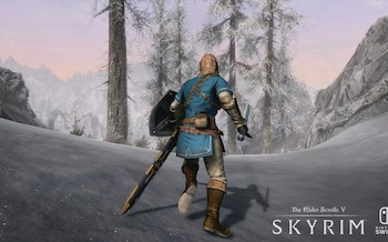 Skyrim sur Switch - L'enfant de dragon devient nomade ! 