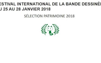 Festival d'Angoulême 2018 : sélection patrimoine