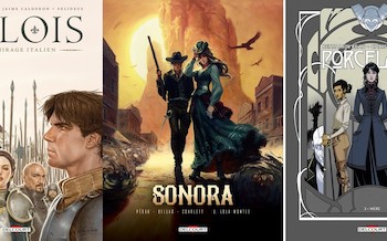 Delcourt : Valois T1, Sonora T2, Porcelaine T3