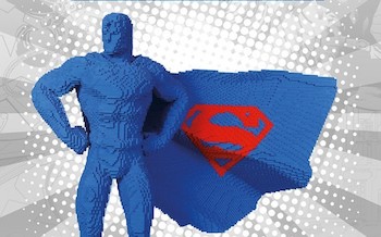 THE ART OF THE BRICK : DC SUPER HEROES