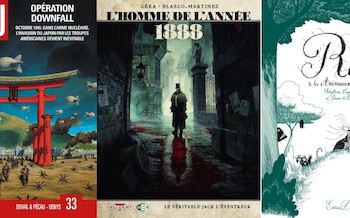 Delcourt : Jour J T33, L'Homme de l'année T13, Rat et les animaux moches