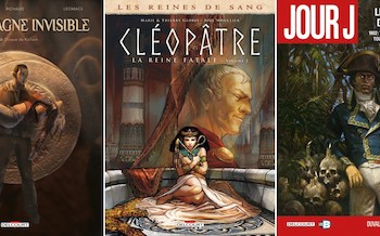 Delcourt : La montagne invisible, Cléopâtre T2, Jour J T35