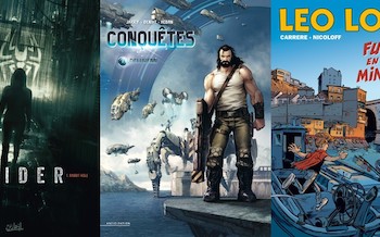 Soleil : Spider T1, Conquêtes T2, Léo Loden T26