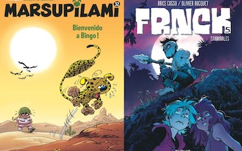 Dupuis : Marsupilami T32, Frnck T5