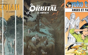 Dupuis : Jérémiah T37, Orbital T8, Yoko Tsuno T29