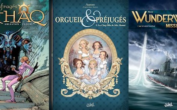 Soleil : Les naufragés d'Ythaq T16, Wunderwaffen-missions secrètes T1, Orgueil et préjugés T1