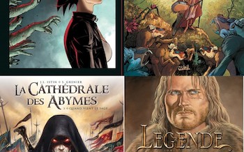 Soleil : La cathédrale des abymes T3, Alice Matheson T6, Légende T7, Ekhö monde miroir T9