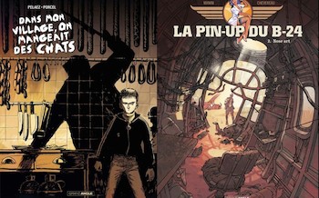 Grand Angle : Dans mon village on mangeait des chats, La Pin-up du B24 T2