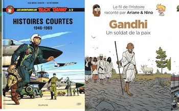 Dupuis : Buck Danny histoires courtes T1, Magic 7 T9, Le fil de l'Histoire