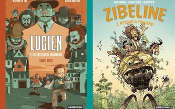 Casterman : Lucien et les mystérieux phénomènes T2, Zibeline T2