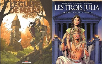 Delcourt : Les trois Julia T2, Le culte de Mars