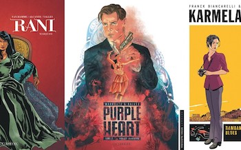 Le Lombard : Purple Heart T2, Karmela Krimm T1, Rani T8